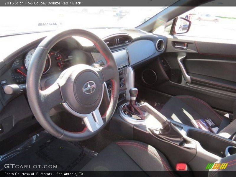 Ablaze Red / Black 2016 Scion FR-S Coupe