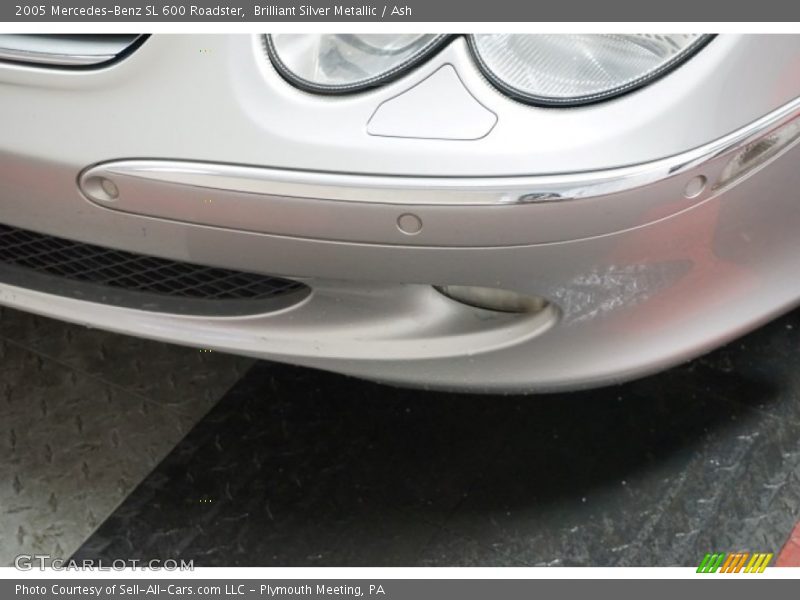 Brilliant Silver Metallic / Ash 2005 Mercedes-Benz SL 600 Roadster
