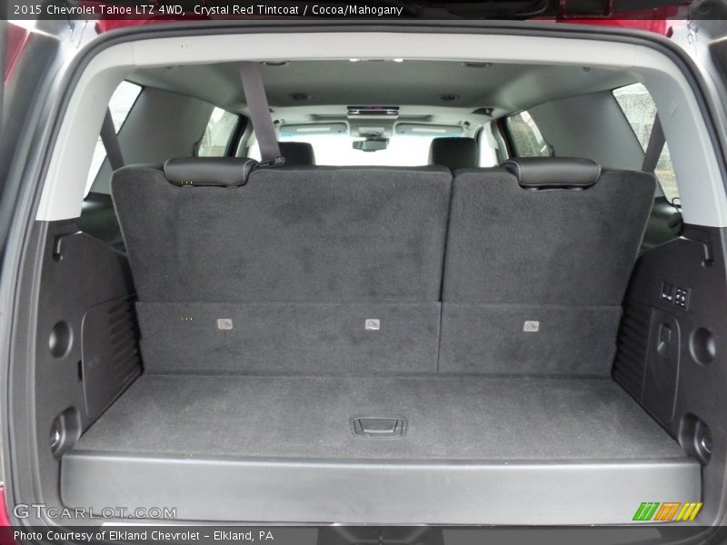 Crystal Red Tintcoat / Cocoa/Mahogany 2015 Chevrolet Tahoe LTZ 4WD