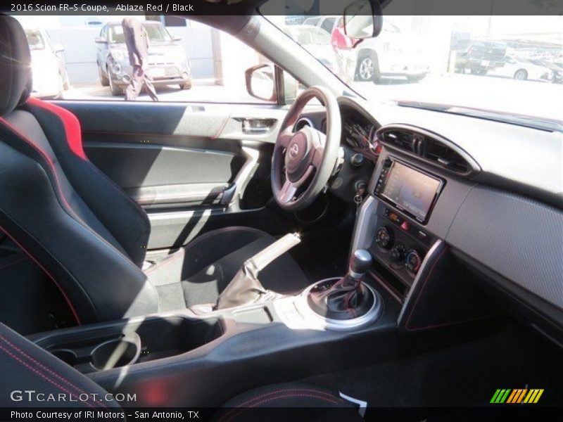 Ablaze Red / Black 2016 Scion FR-S Coupe