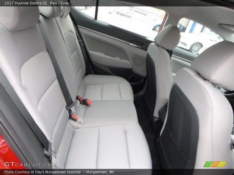 Red / Gray 2017 Hyundai Elantra SE
