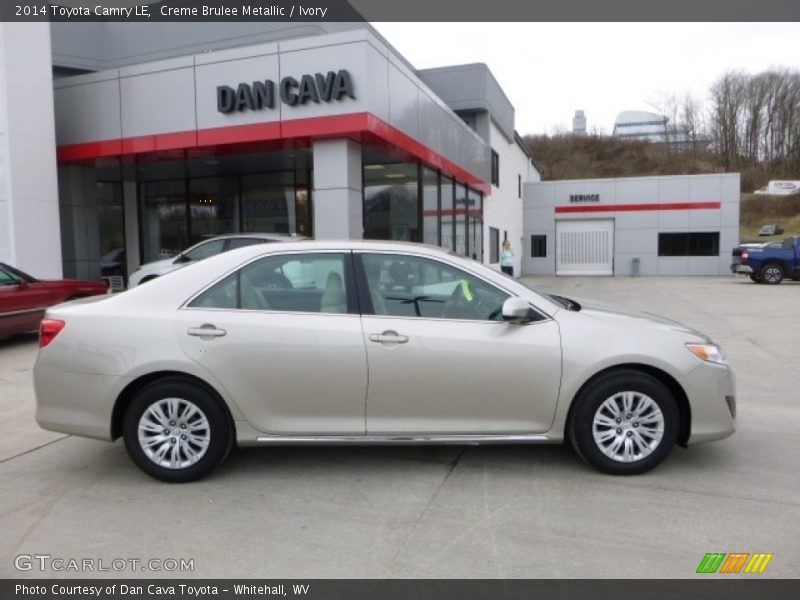 Creme Brulee Metallic / Ivory 2014 Toyota Camry LE