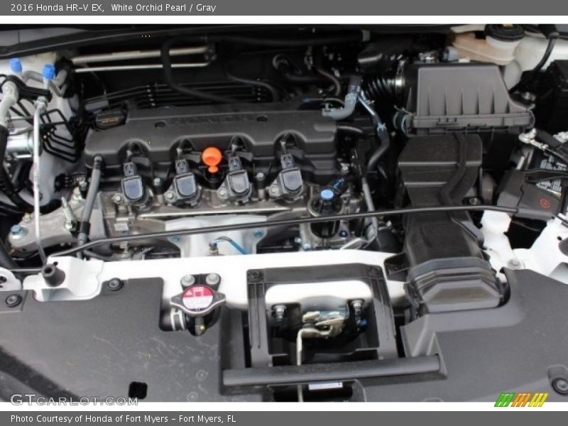 White Orchid Pearl / Gray 2016 Honda HR-V EX