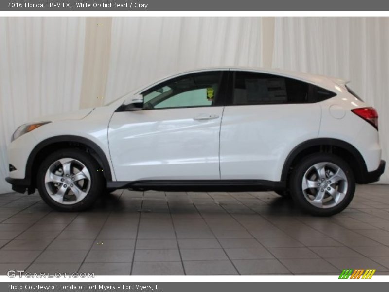 White Orchid Pearl / Gray 2016 Honda HR-V EX