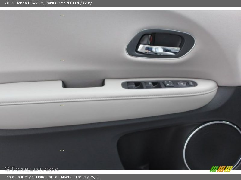 White Orchid Pearl / Gray 2016 Honda HR-V EX