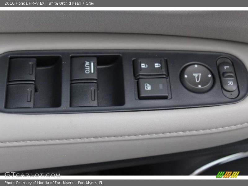 White Orchid Pearl / Gray 2016 Honda HR-V EX