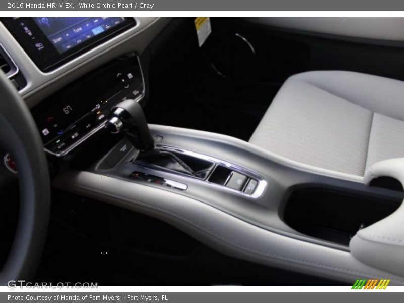White Orchid Pearl / Gray 2016 Honda HR-V EX
