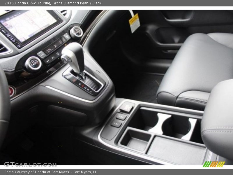 White Diamond Pearl / Black 2016 Honda CR-V Touring