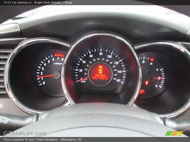 Bright Silver Metallic / Beige 2013 Kia Optima LX