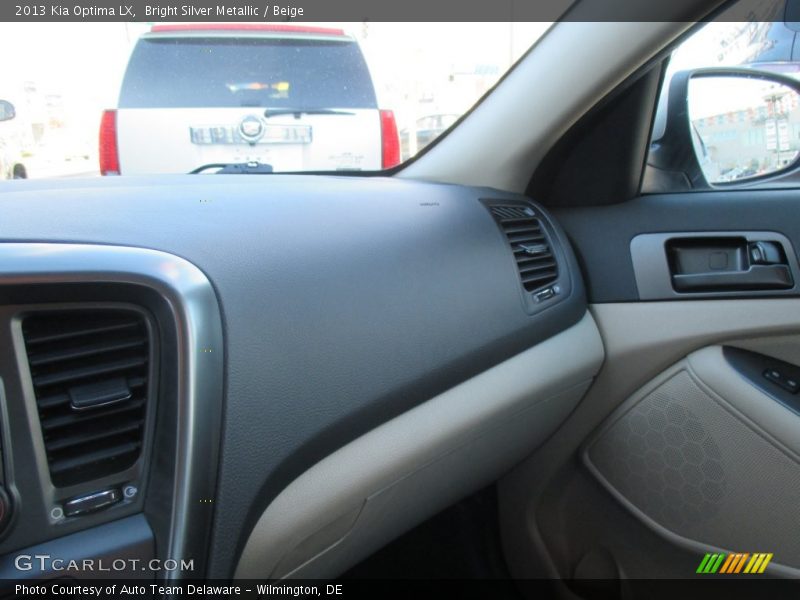 Bright Silver Metallic / Beige 2013 Kia Optima LX