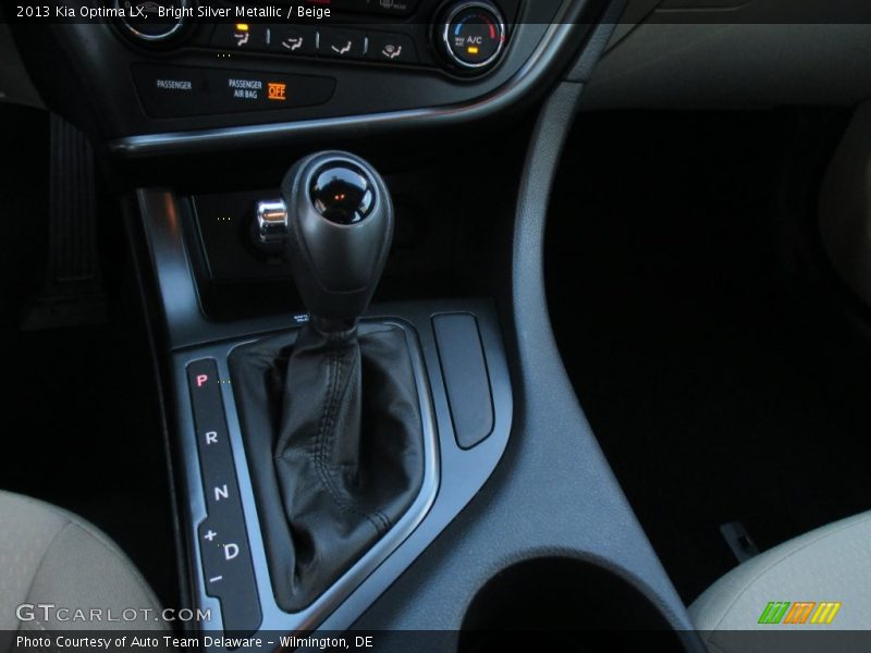 Bright Silver Metallic / Beige 2013 Kia Optima LX