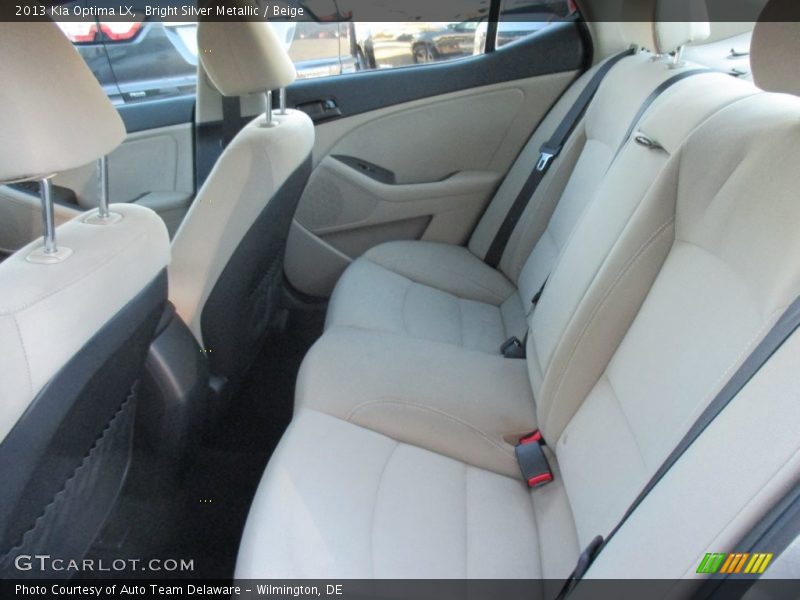 Bright Silver Metallic / Beige 2013 Kia Optima LX
