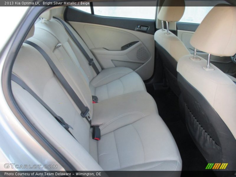 Bright Silver Metallic / Beige 2013 Kia Optima LX