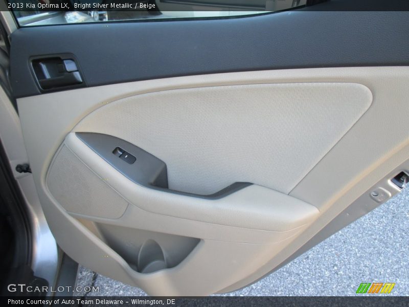 Bright Silver Metallic / Beige 2013 Kia Optima LX