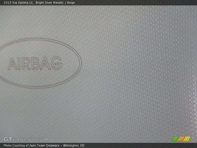 Bright Silver Metallic / Beige 2013 Kia Optima LX