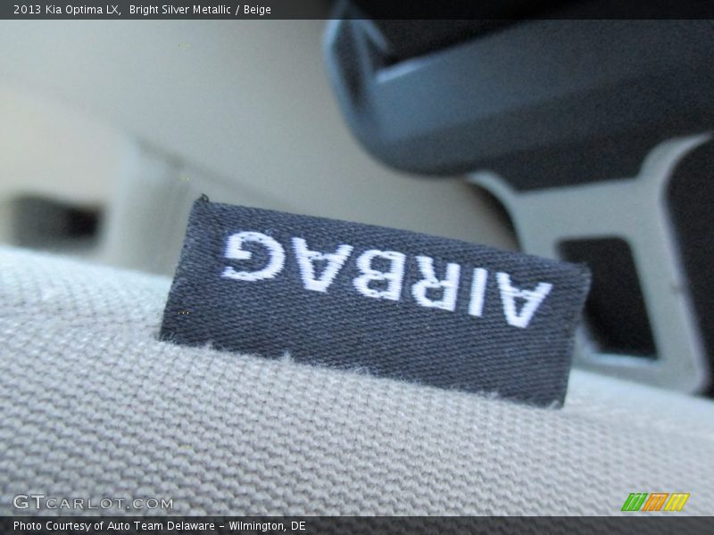 Bright Silver Metallic / Beige 2013 Kia Optima LX