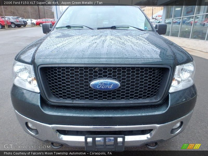 Aspen Green Metallic / Tan 2006 Ford F150 XLT SuperCab 4x4