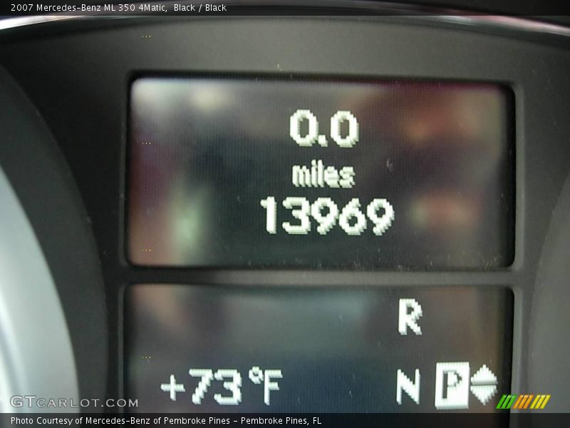Black / Black 2007 Mercedes-Benz ML 350 4Matic