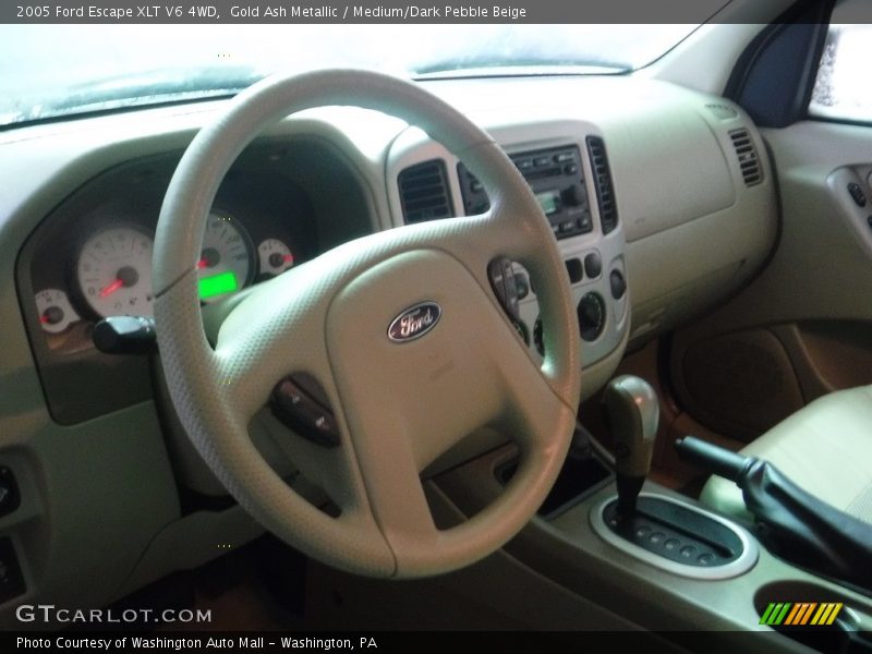 Gold Ash Metallic / Medium/Dark Pebble Beige 2005 Ford Escape XLT V6 4WD