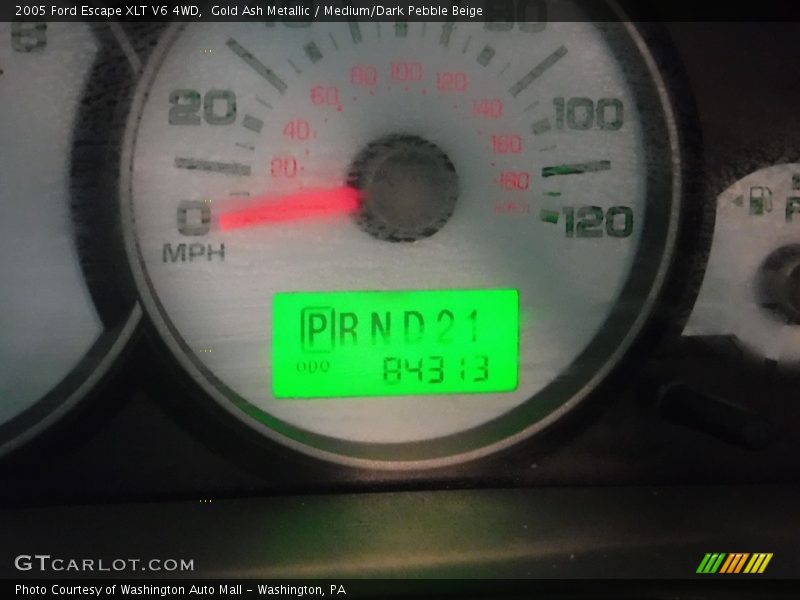 Gold Ash Metallic / Medium/Dark Pebble Beige 2005 Ford Escape XLT V6 4WD