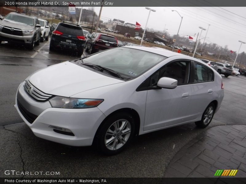 Spectrum White Pearl / Gray 2010 Honda Insight Hybrid EX