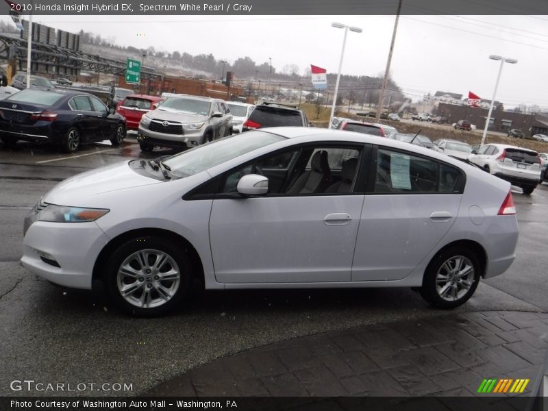 Spectrum White Pearl / Gray 2010 Honda Insight Hybrid EX