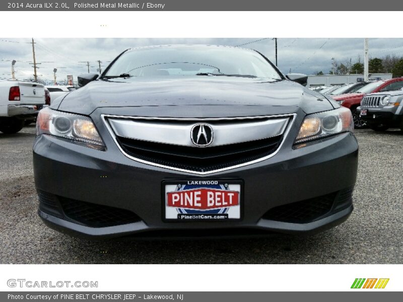 Polished Metal Metallic / Ebony 2014 Acura ILX 2.0L