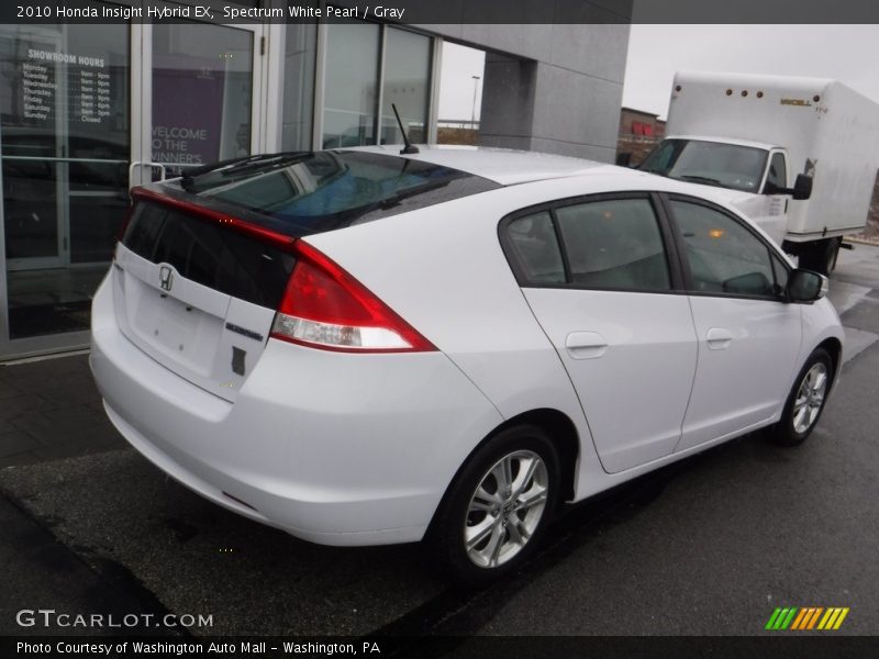 Spectrum White Pearl / Gray 2010 Honda Insight Hybrid EX