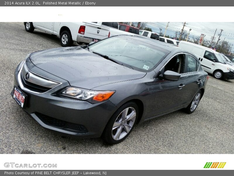Polished Metal Metallic / Ebony 2014 Acura ILX 2.0L