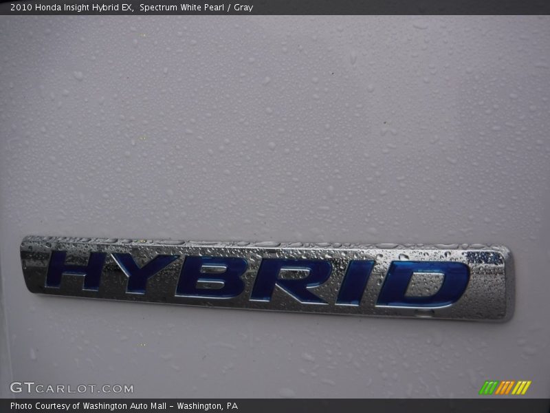 Spectrum White Pearl / Gray 2010 Honda Insight Hybrid EX