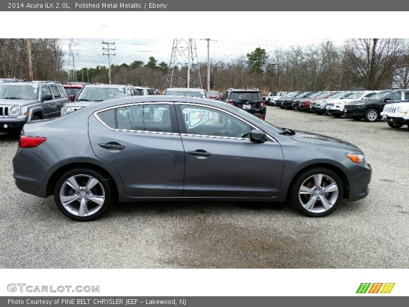 Polished Metal Metallic / Ebony 2014 Acura ILX 2.0L
