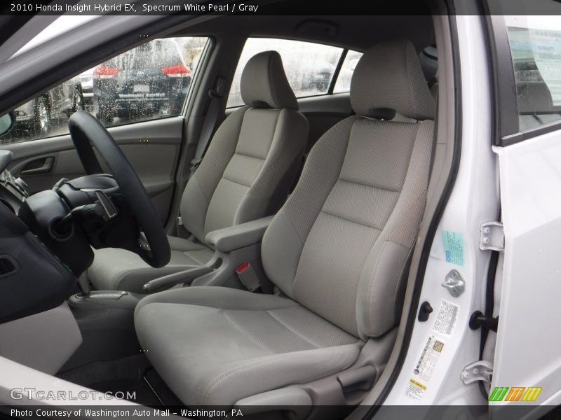 Spectrum White Pearl / Gray 2010 Honda Insight Hybrid EX