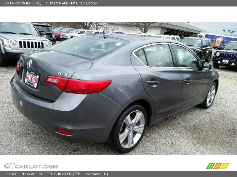 Polished Metal Metallic / Ebony 2014 Acura ILX 2.0L