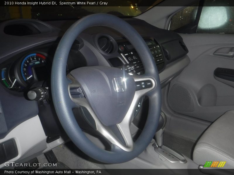 Spectrum White Pearl / Gray 2010 Honda Insight Hybrid EX