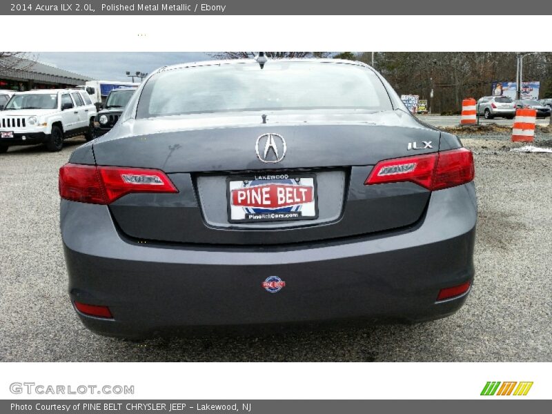Polished Metal Metallic / Ebony 2014 Acura ILX 2.0L