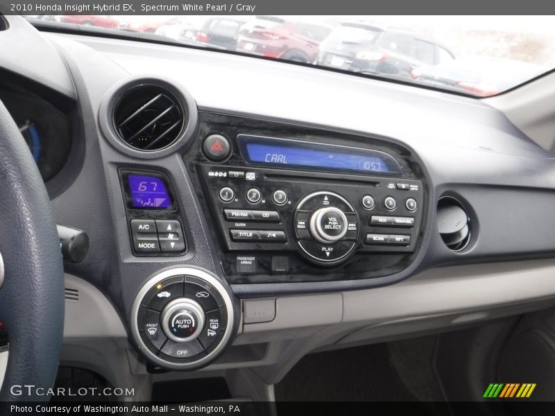 Spectrum White Pearl / Gray 2010 Honda Insight Hybrid EX