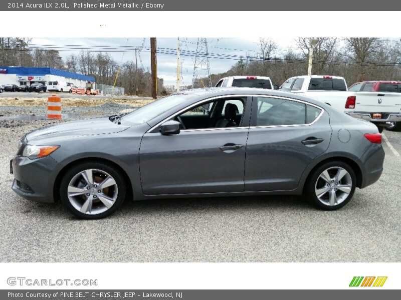 Polished Metal Metallic / Ebony 2014 Acura ILX 2.0L