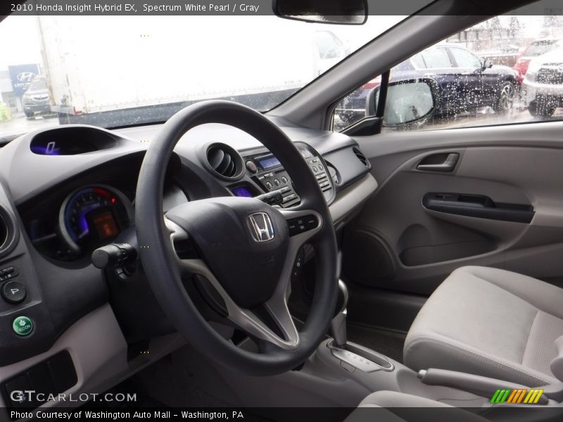 Spectrum White Pearl / Gray 2010 Honda Insight Hybrid EX