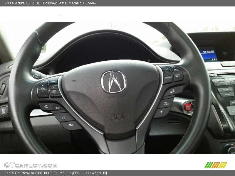 Polished Metal Metallic / Ebony 2014 Acura ILX 2.0L