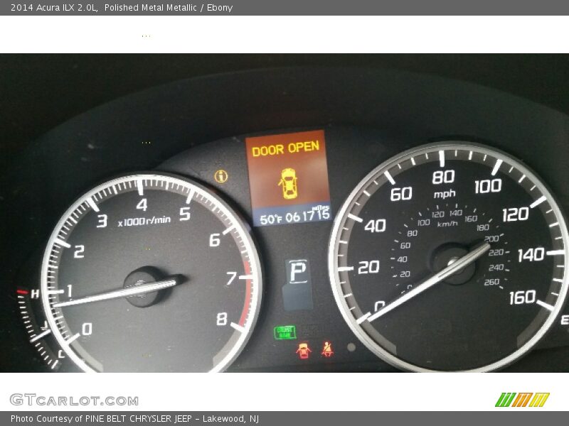 Polished Metal Metallic / Ebony 2014 Acura ILX 2.0L