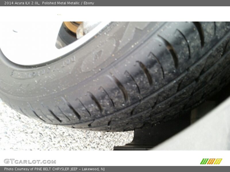 Polished Metal Metallic / Ebony 2014 Acura ILX 2.0L