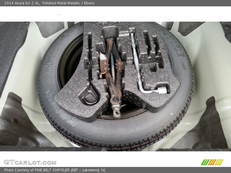 Polished Metal Metallic / Ebony 2014 Acura ILX 2.0L