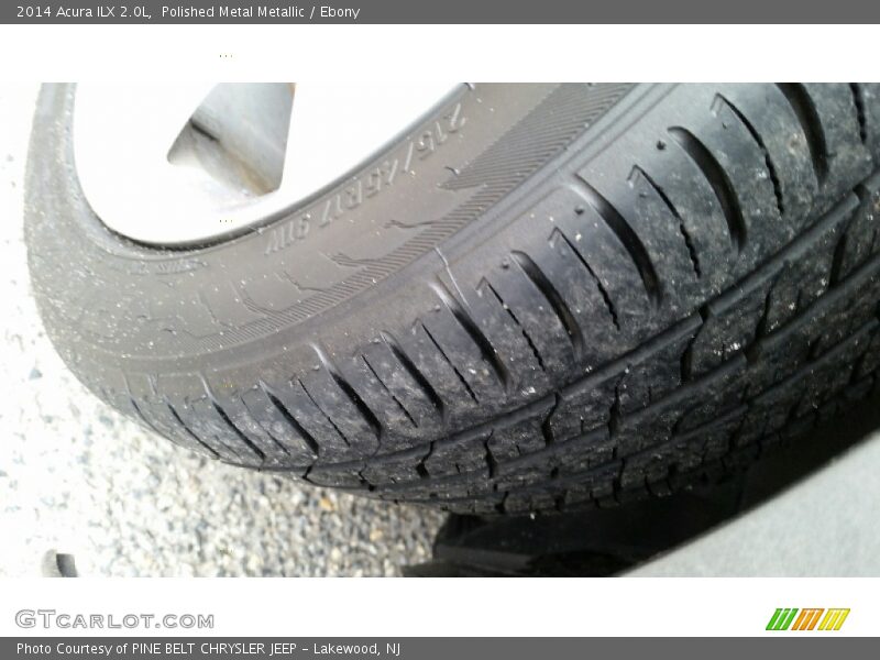 Polished Metal Metallic / Ebony 2014 Acura ILX 2.0L