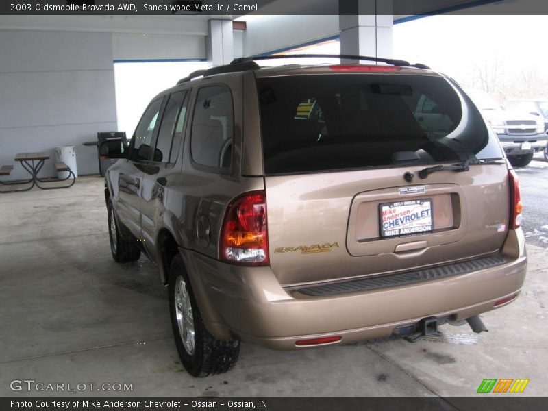 Sandalwood Metallic / Camel 2003 Oldsmobile Bravada AWD