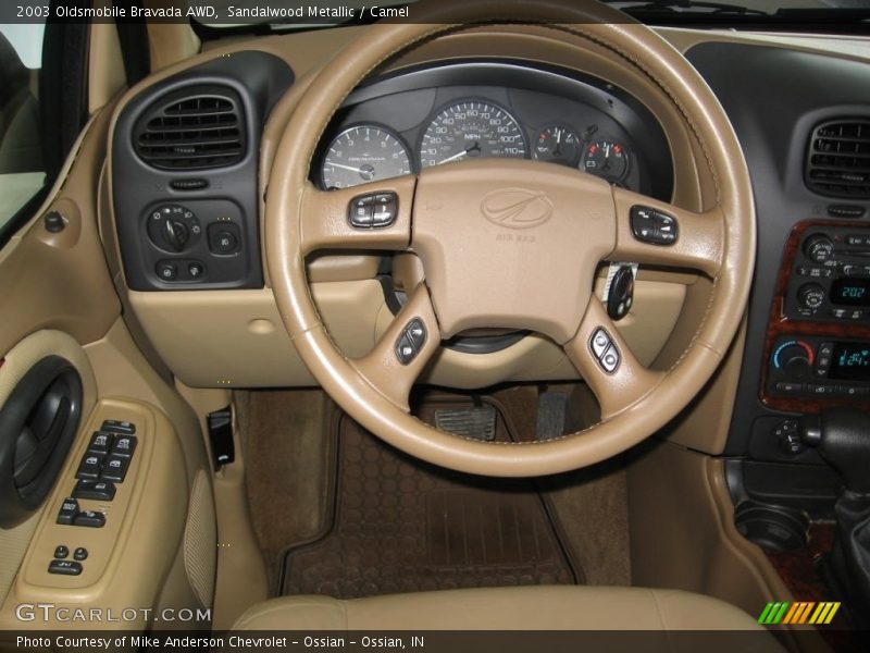 Sandalwood Metallic / Camel 2003 Oldsmobile Bravada AWD