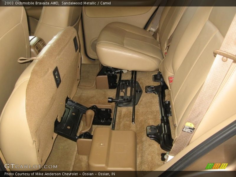Rear Seat of 2003 Bravada AWD