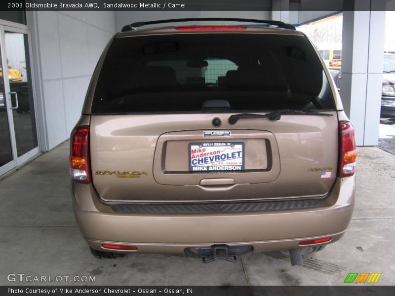 Sandalwood Metallic / Camel 2003 Oldsmobile Bravada AWD