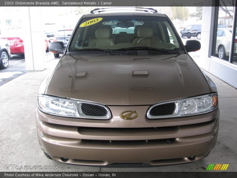 Sandalwood Metallic / Camel 2003 Oldsmobile Bravada AWD