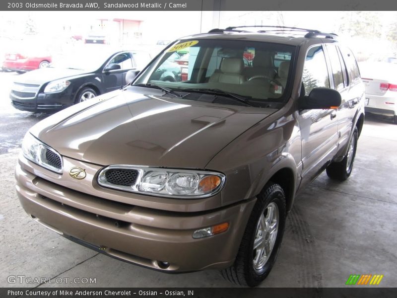 Sandalwood Metallic / Camel 2003 Oldsmobile Bravada AWD