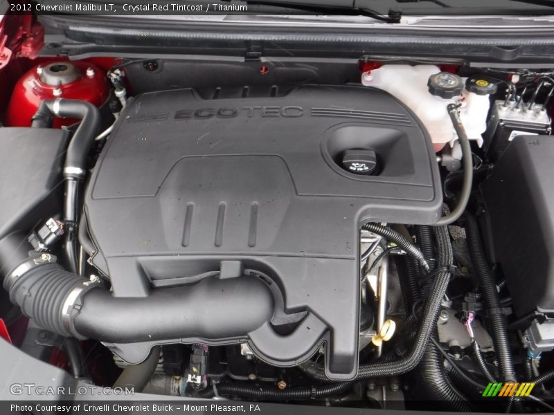Crystal Red Tintcoat / Titanium 2012 Chevrolet Malibu LT